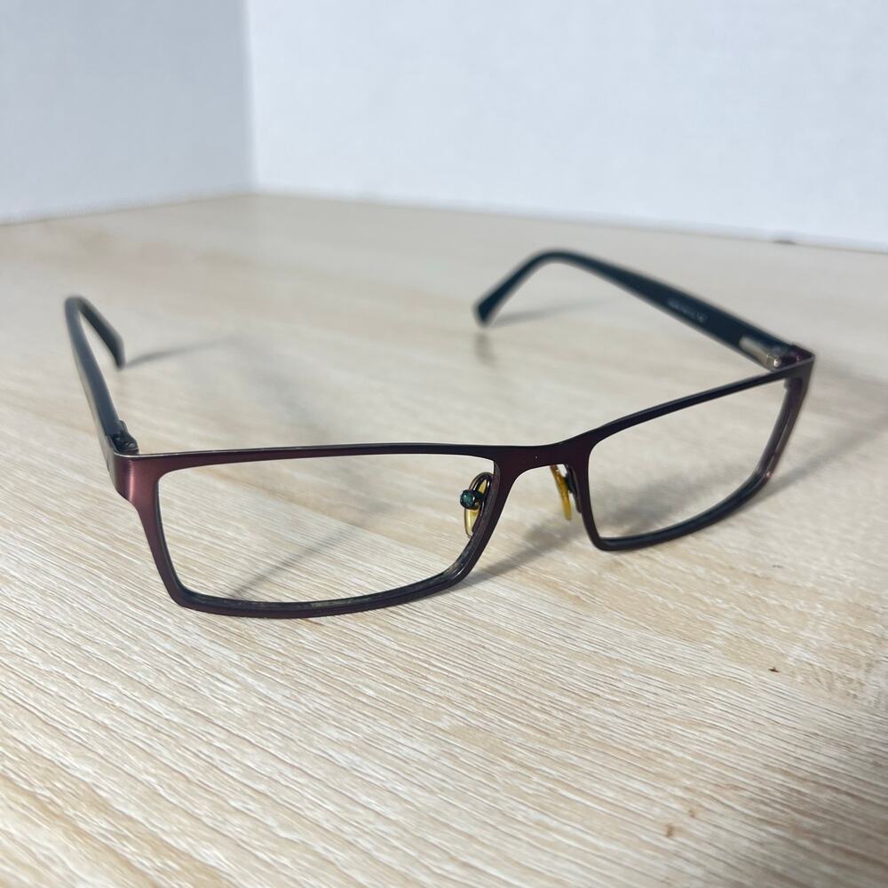SEE 3888 Eyeglasses Dark Red Black Frames ONLY 55-16
